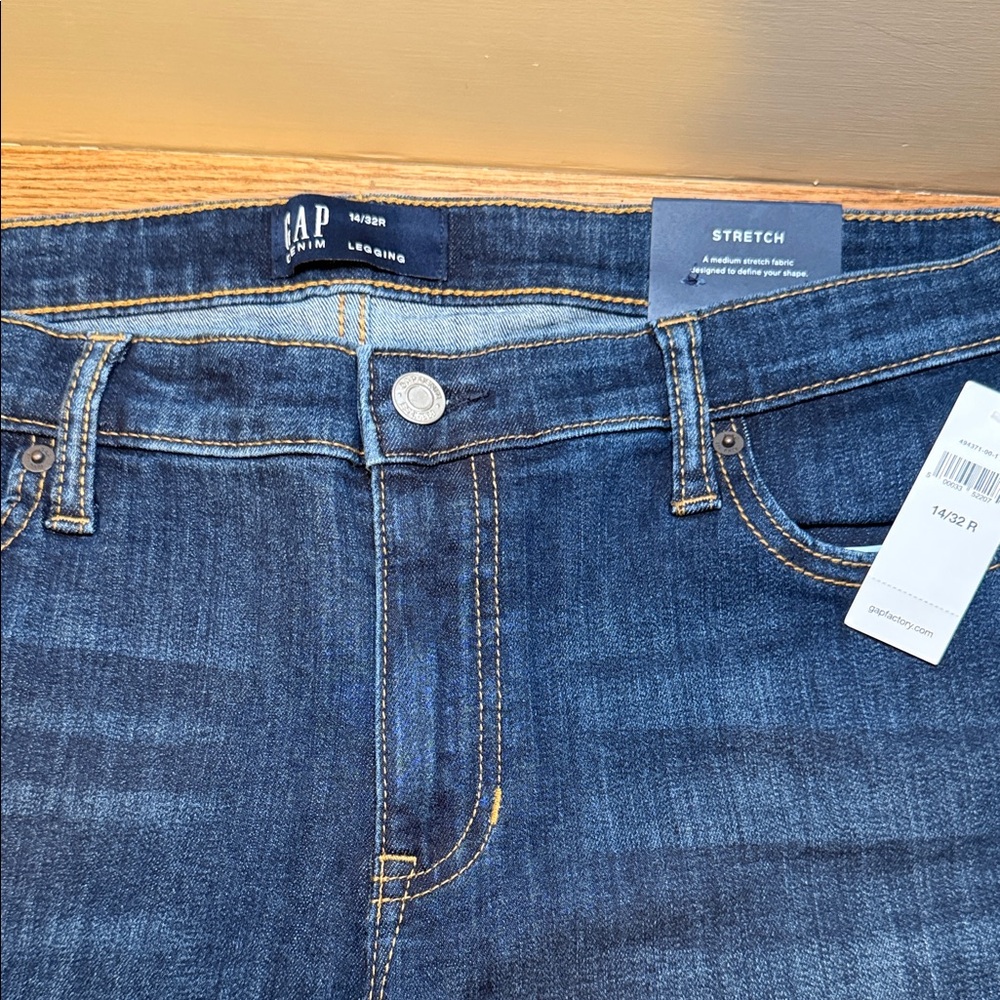 GAP Men's Deep Indigo Skinny Jeans